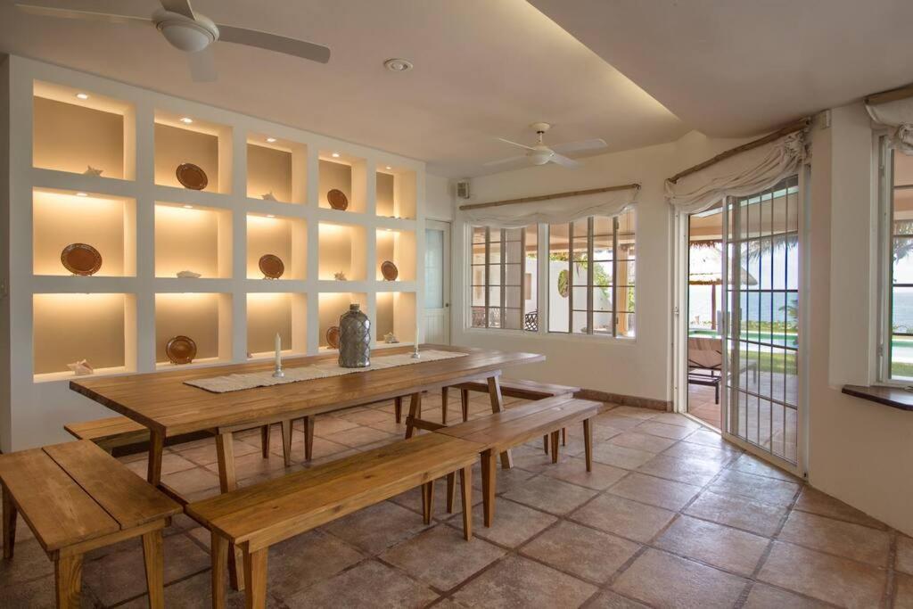 El Meco Beachfront & Private Pool Villa By Casa Paraiso Cancún Exterior foto