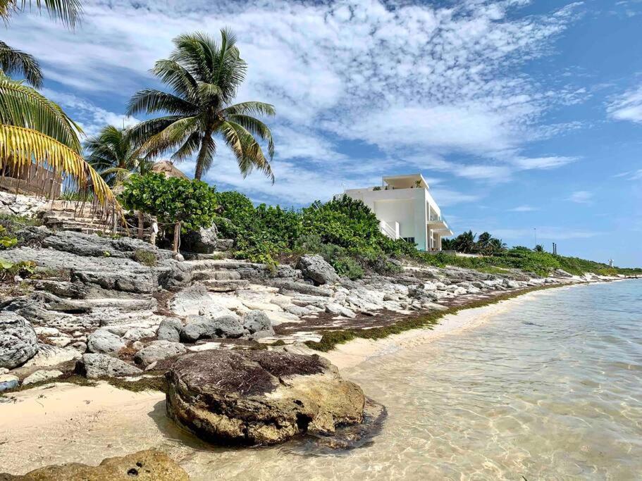 El Meco Beachfront & Private Pool Villa By Casa Paraiso Cancún Exterior foto
