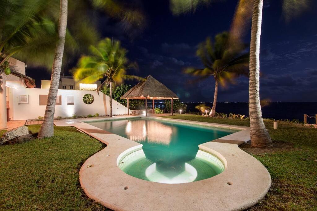 El Meco Beachfront & Private Pool Villa By Casa Paraiso Cancún Exterior foto